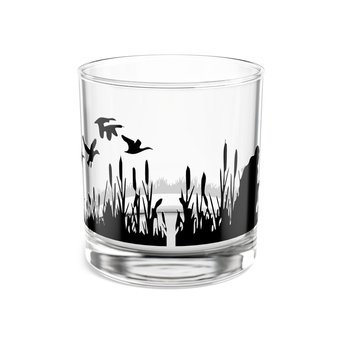 Duck Hunting Rocks Glass, 10oz