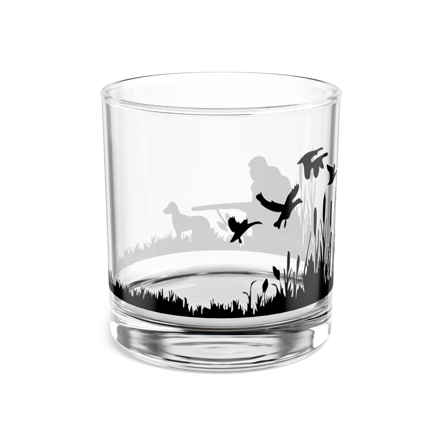Duck Hunting Rocks Glass, 10oz