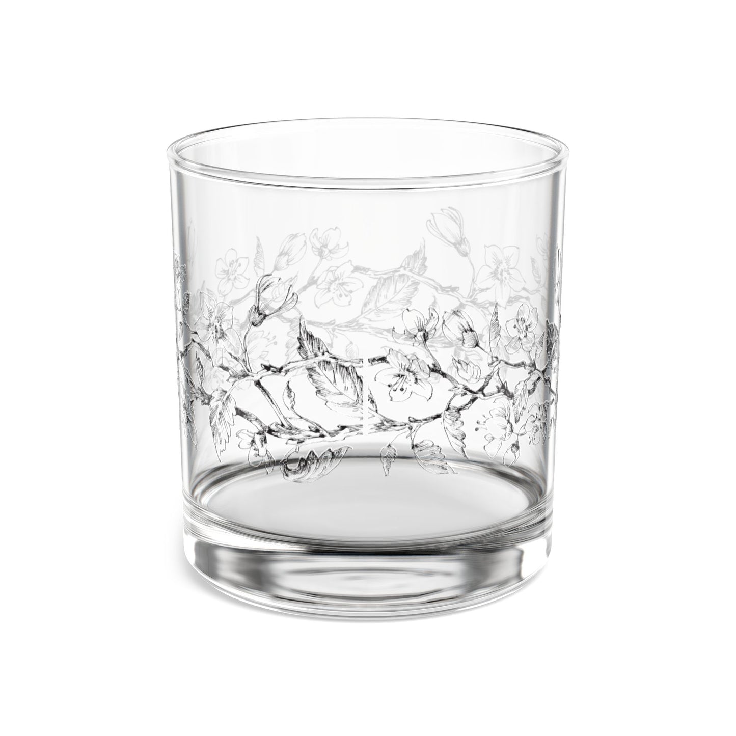 Cherry Blossoms Rocks Glass, 10oz