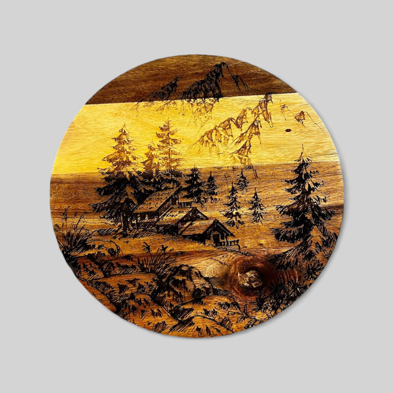 10" Dream Cabin Lazy Susan