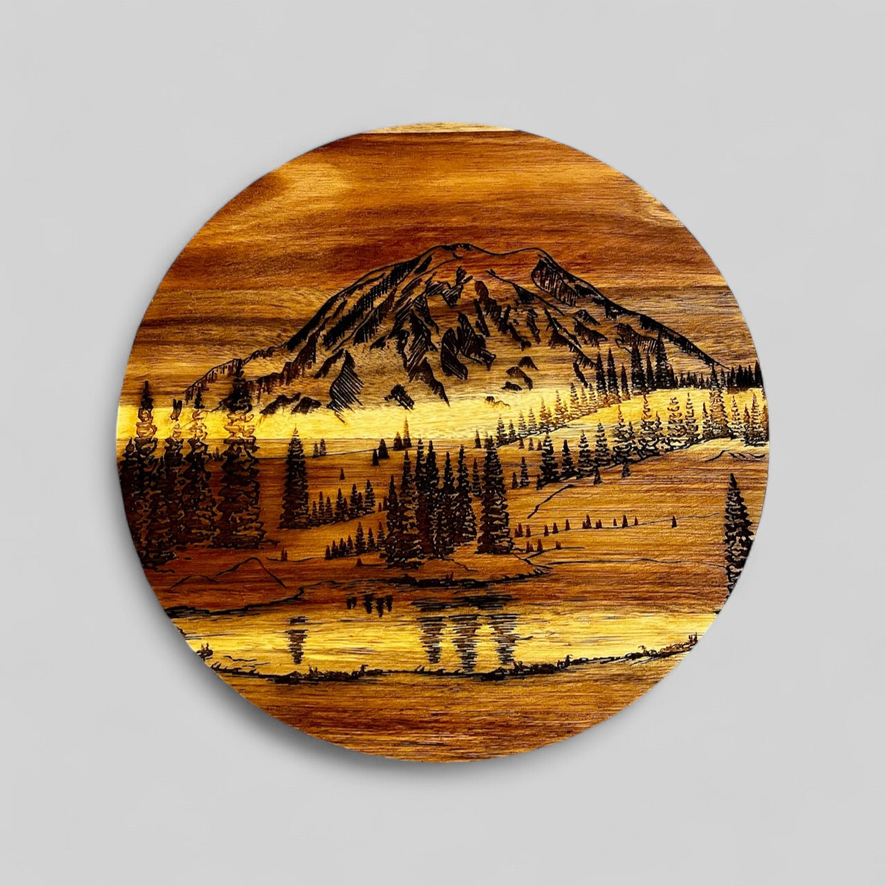10" Mt. Rainier Lazy Susan