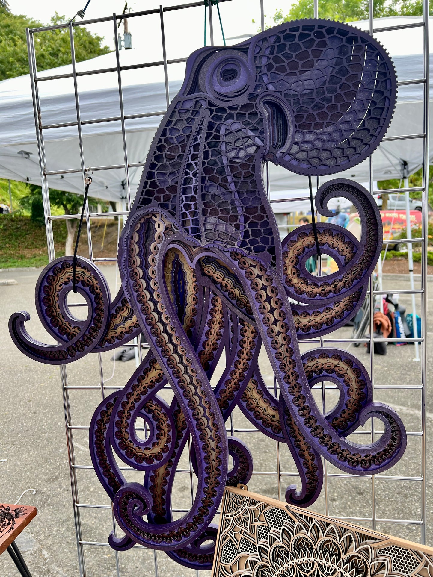Giant Purple Kraken