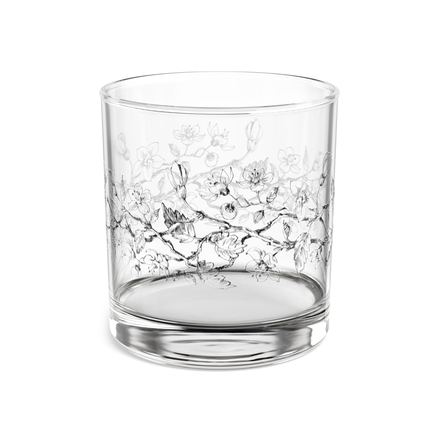 Cherry Blossoms Rocks Glass, 10oz