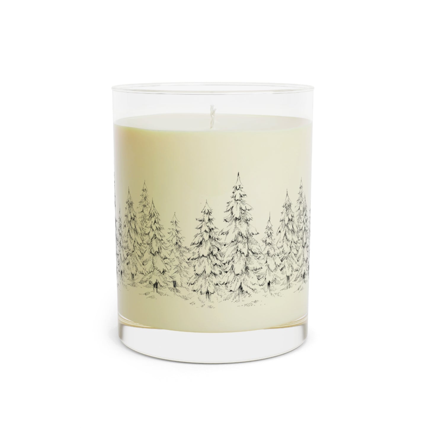Snow Covered Trees - Scented Candle - Full Glass, 11oz