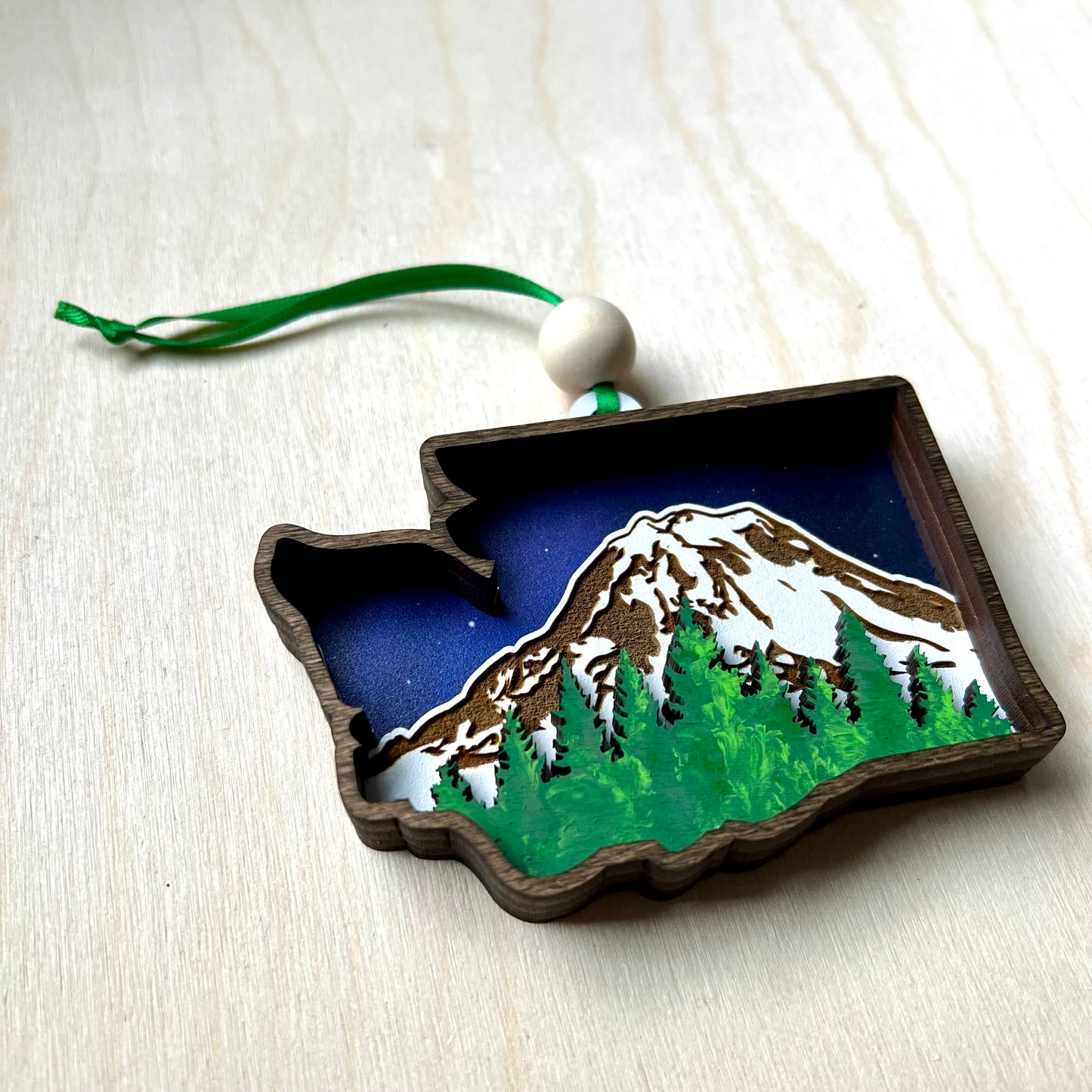 Mt. Rainier Ornament