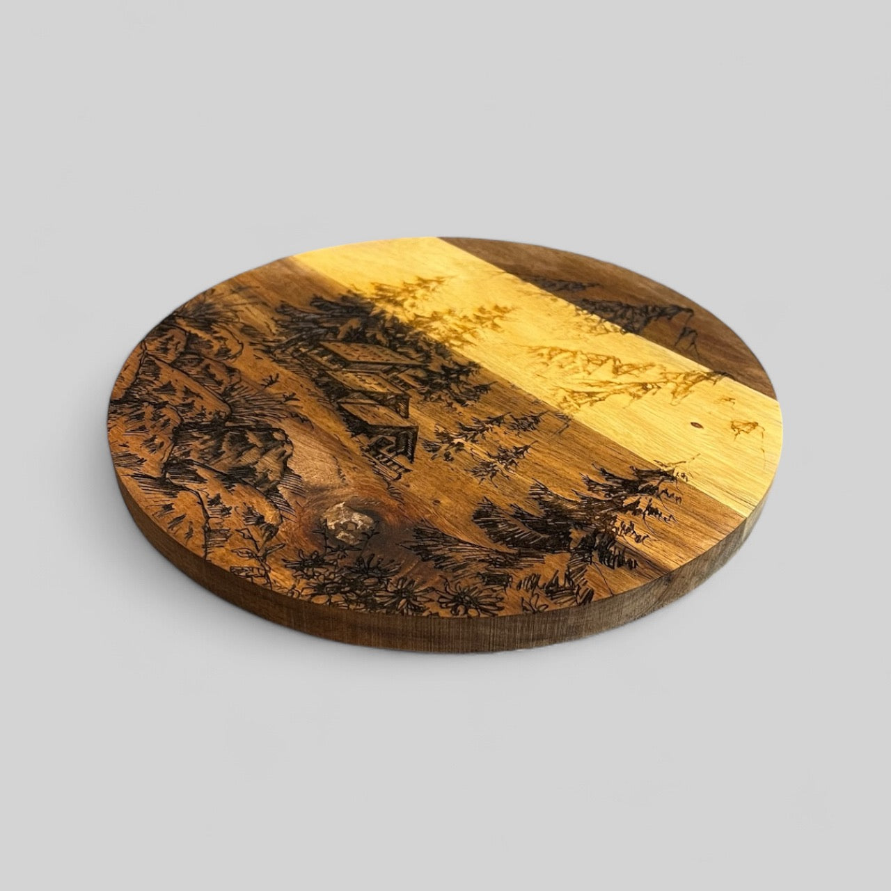10" Dream Cabin Lazy Susan