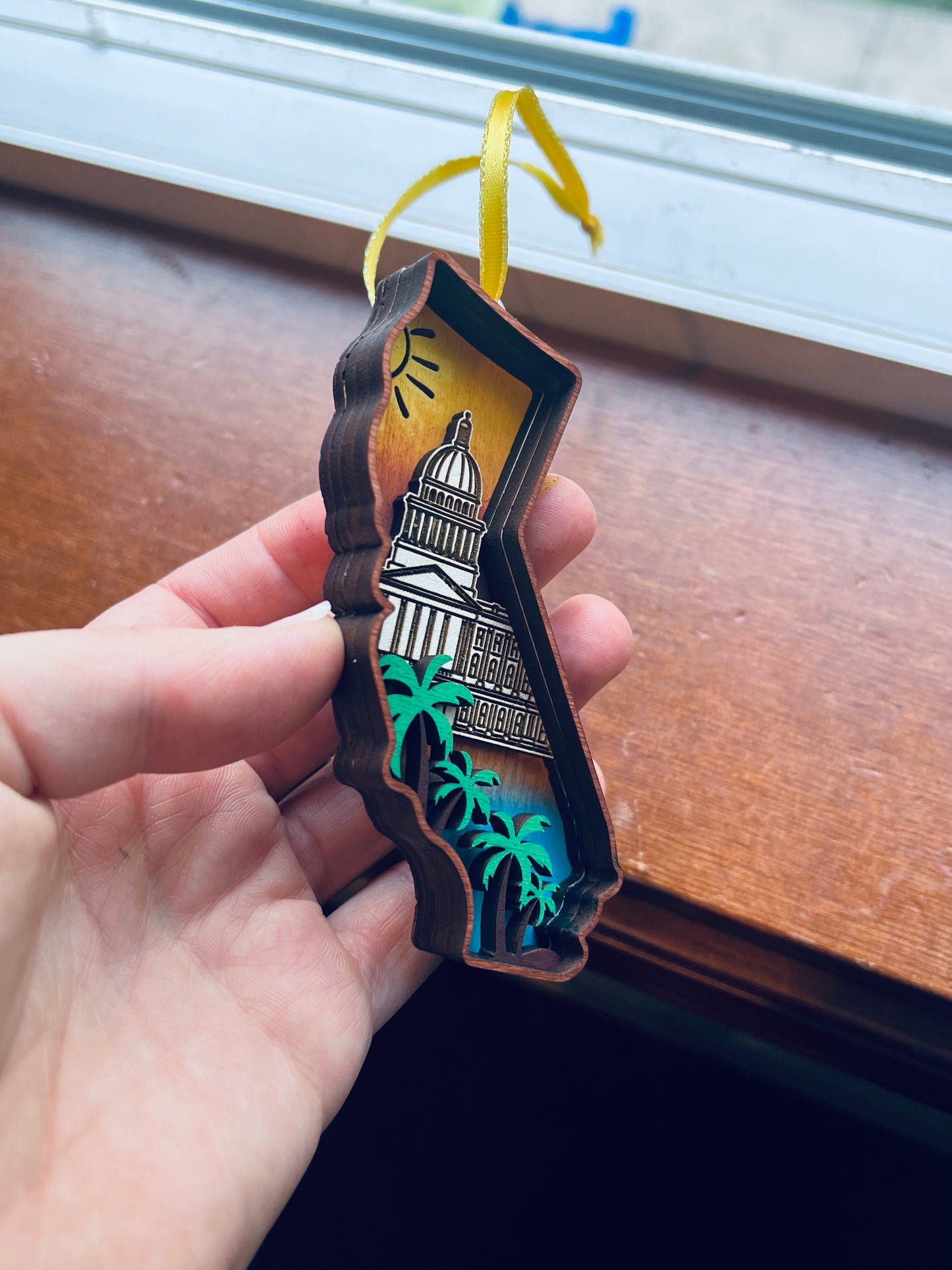 California Multilayer Ornament