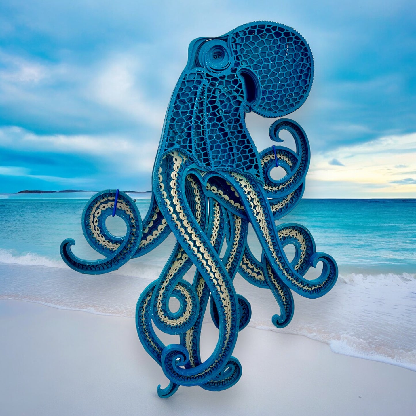 Giant Turquoise Kraken