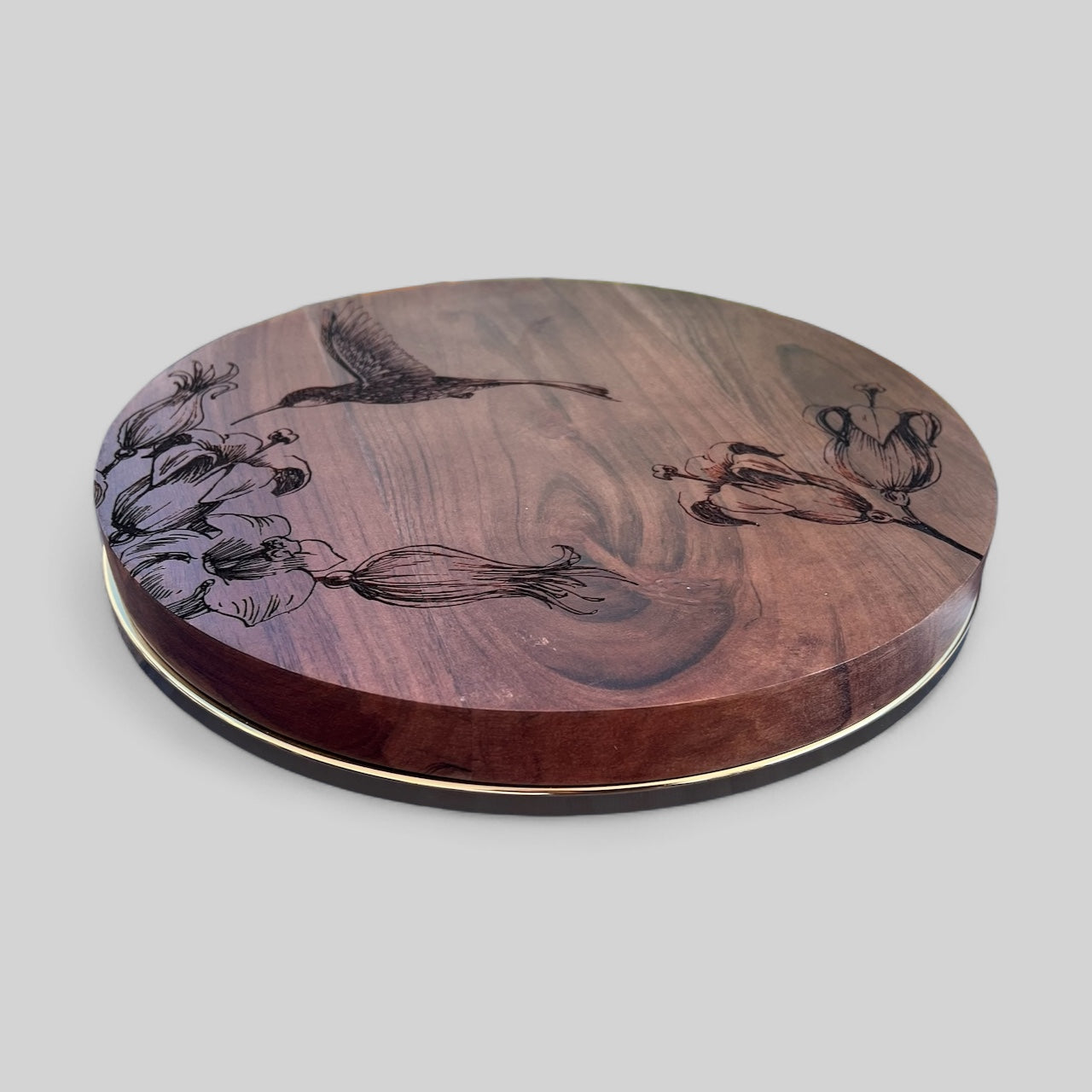 15" Hummingbird Lazy Susan