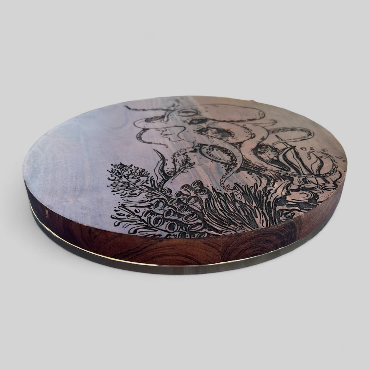 15" Lady Octopus Lazy Susan