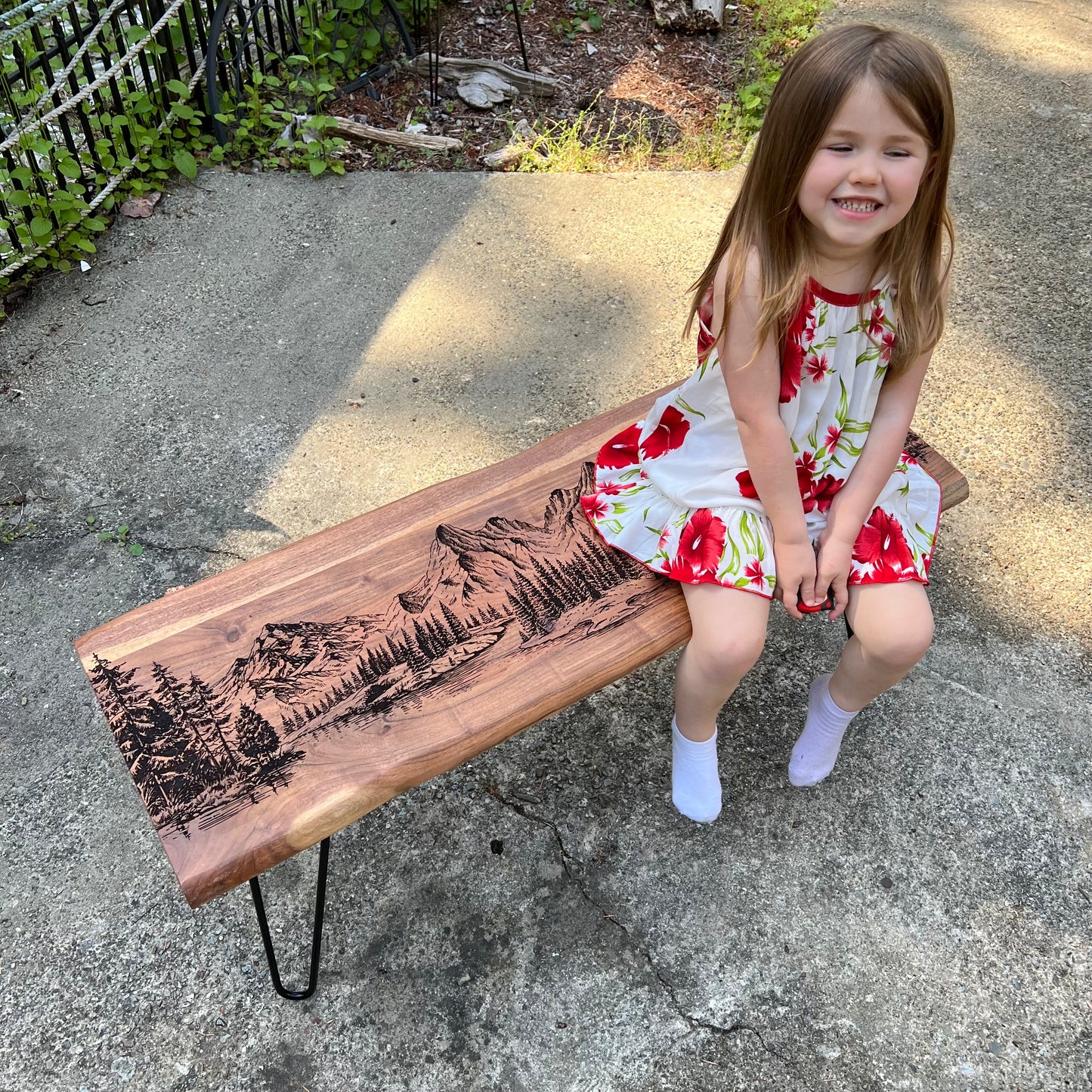 42" Mountain View Bench