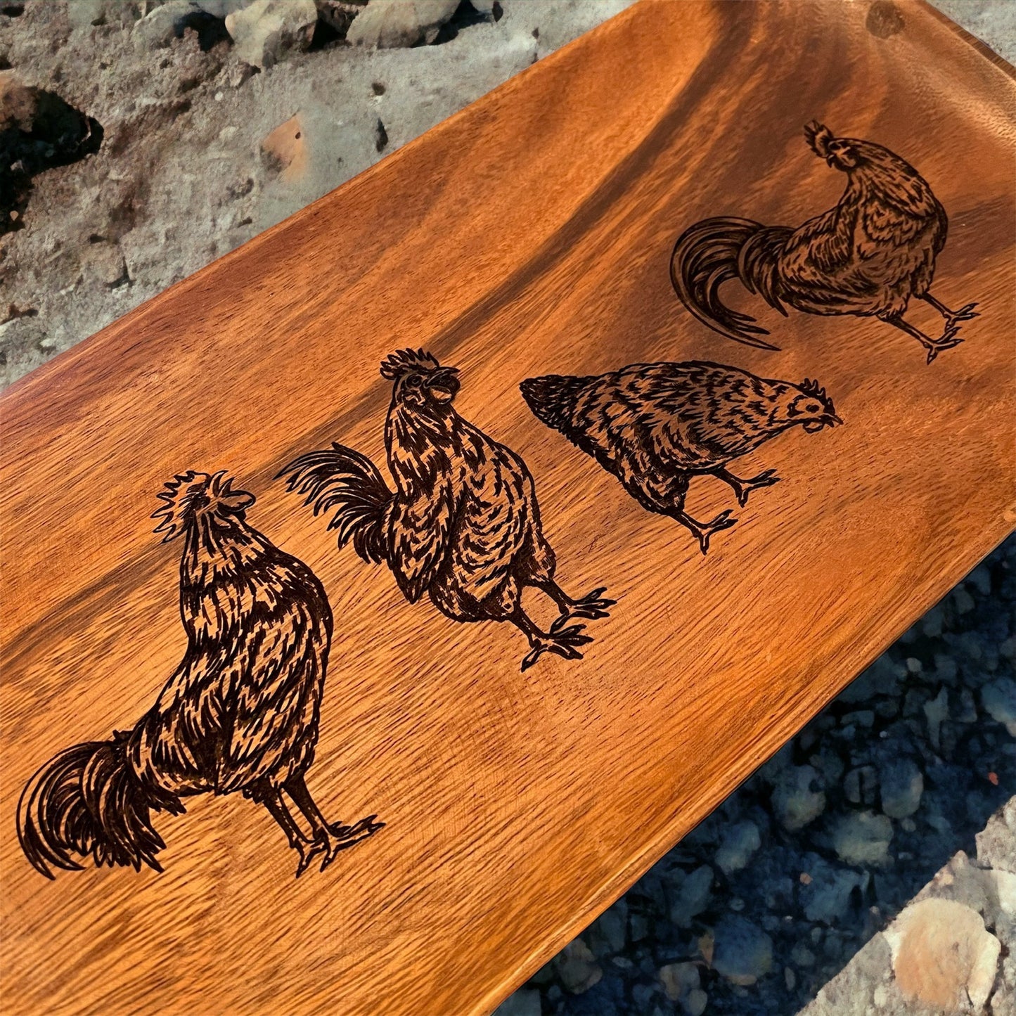 Chicken Ring/Key Dish