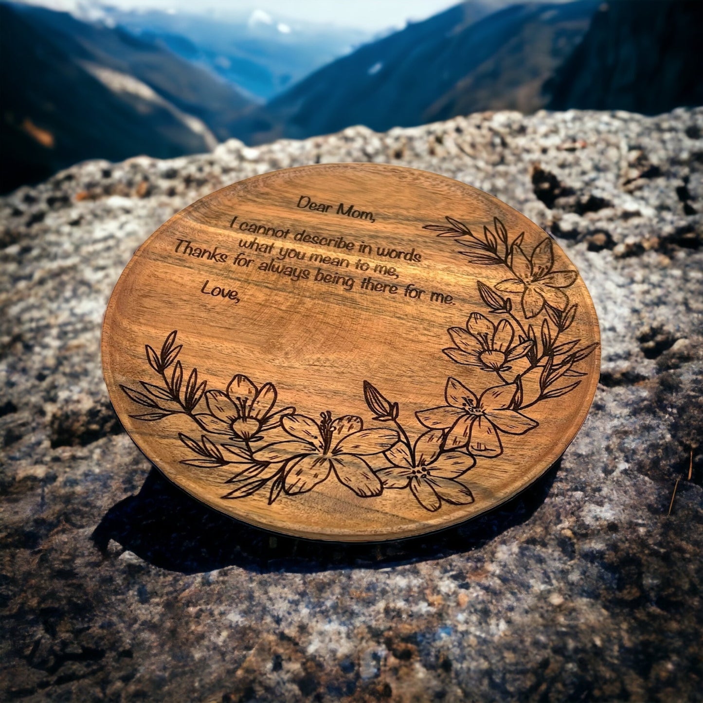 Dear Mom Ring/Key Dish