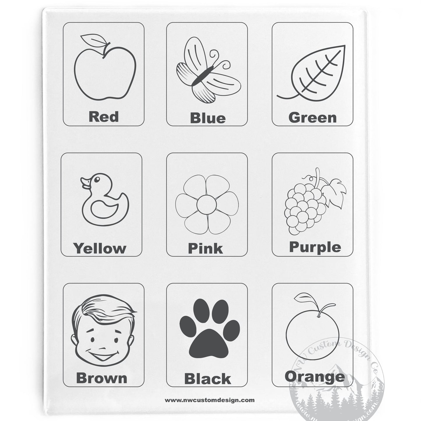 Colors Dry Erase Board