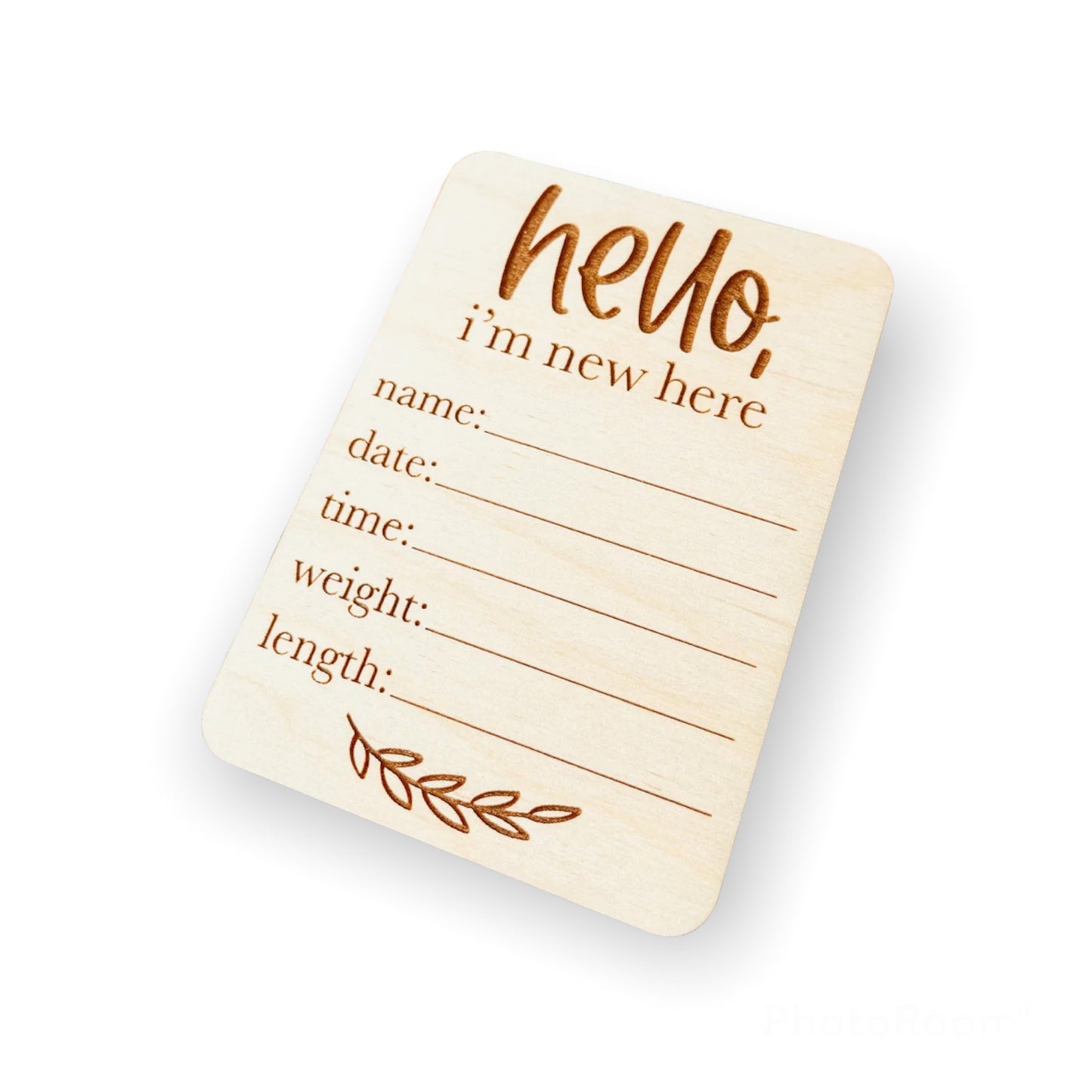I'm New Here Sign