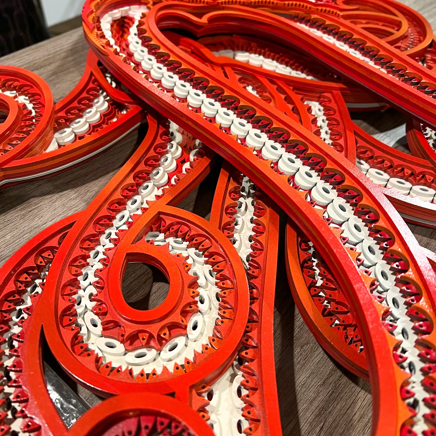 Giant Red Kraken