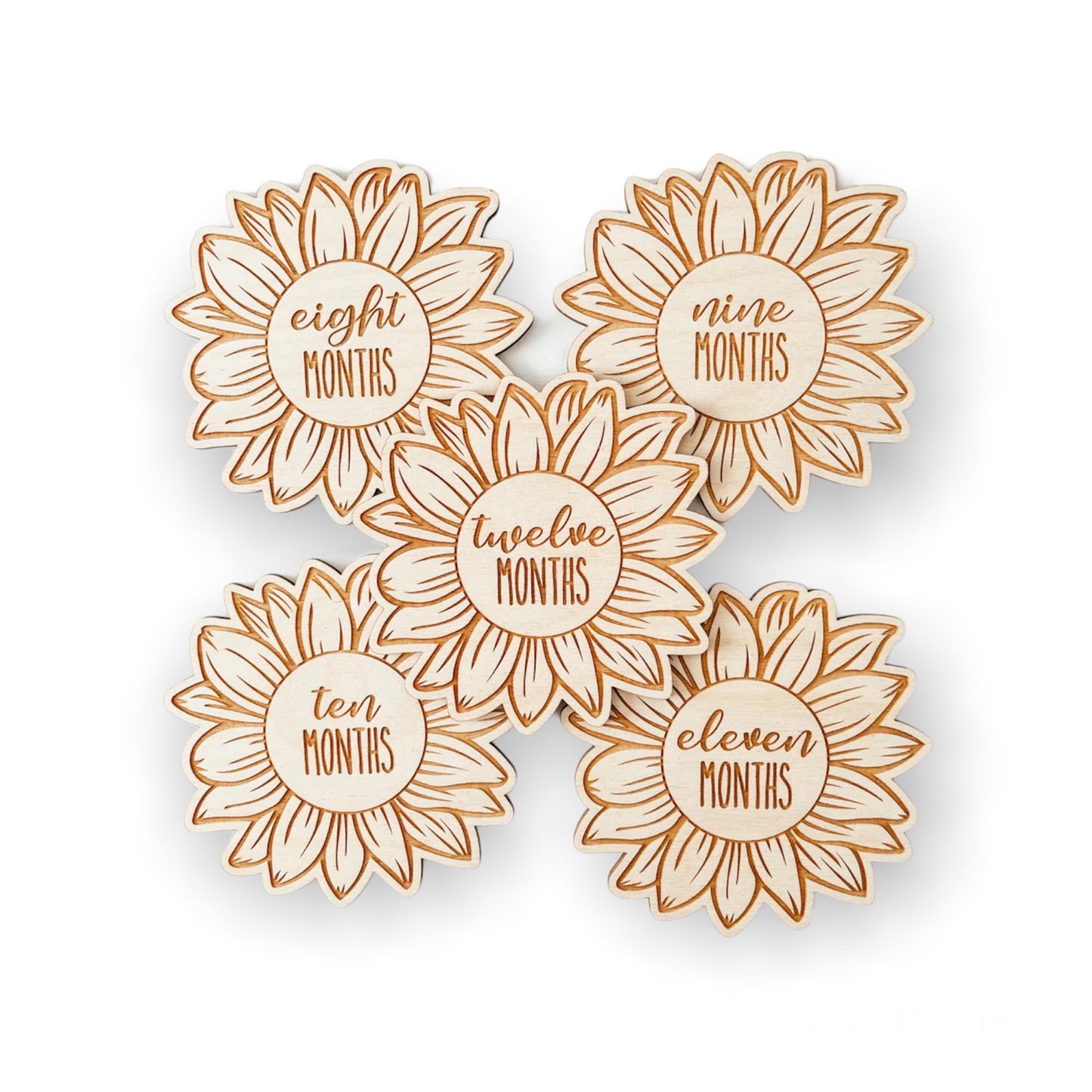 Sunflower Milestone Set