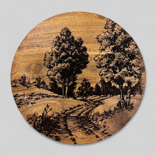 Take a Back Road Trivet