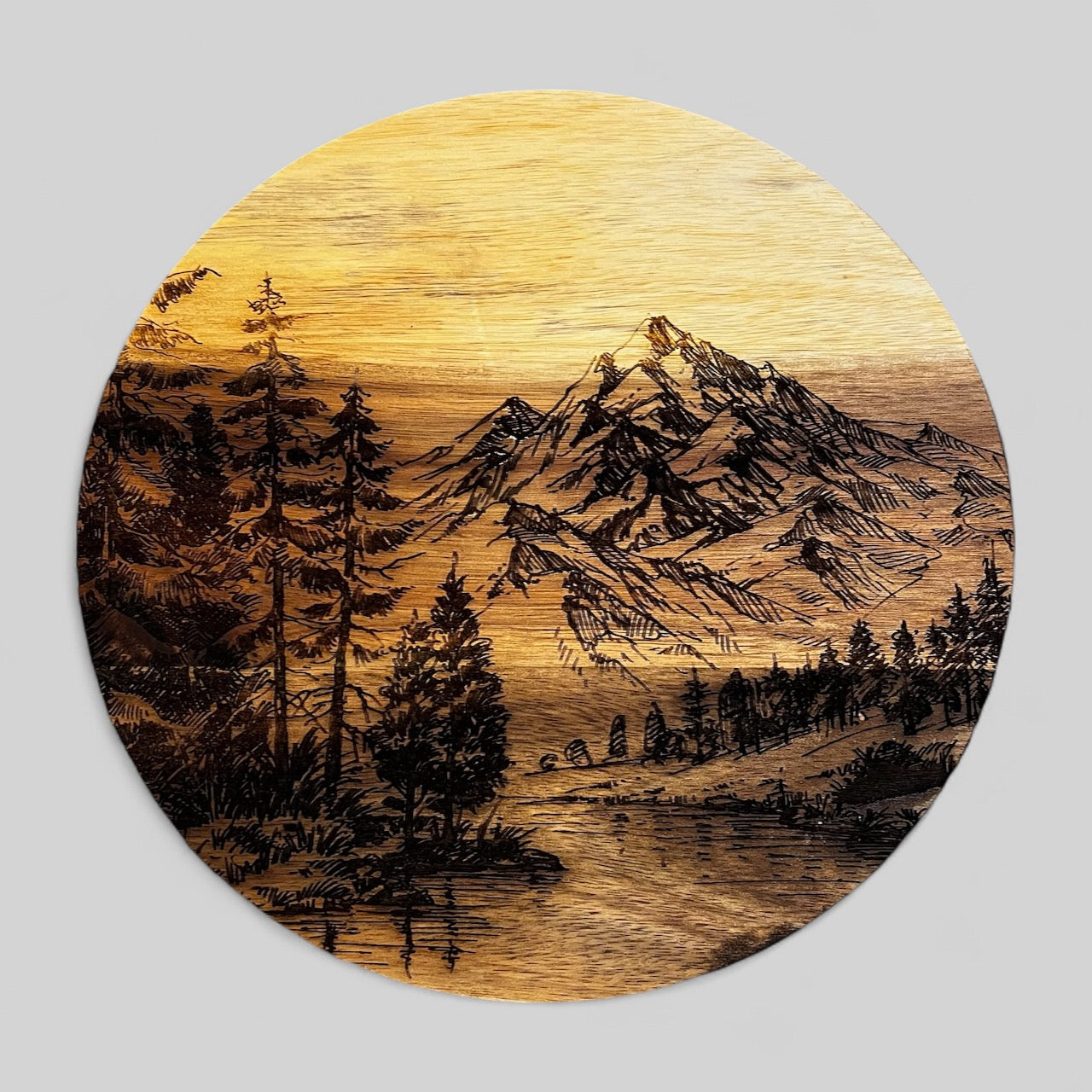 10" Mountain Lazy Susan