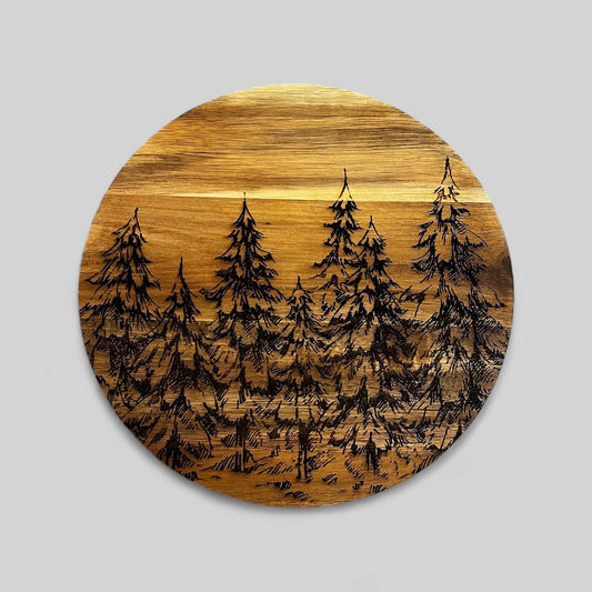 10" Forest Lazy Susan