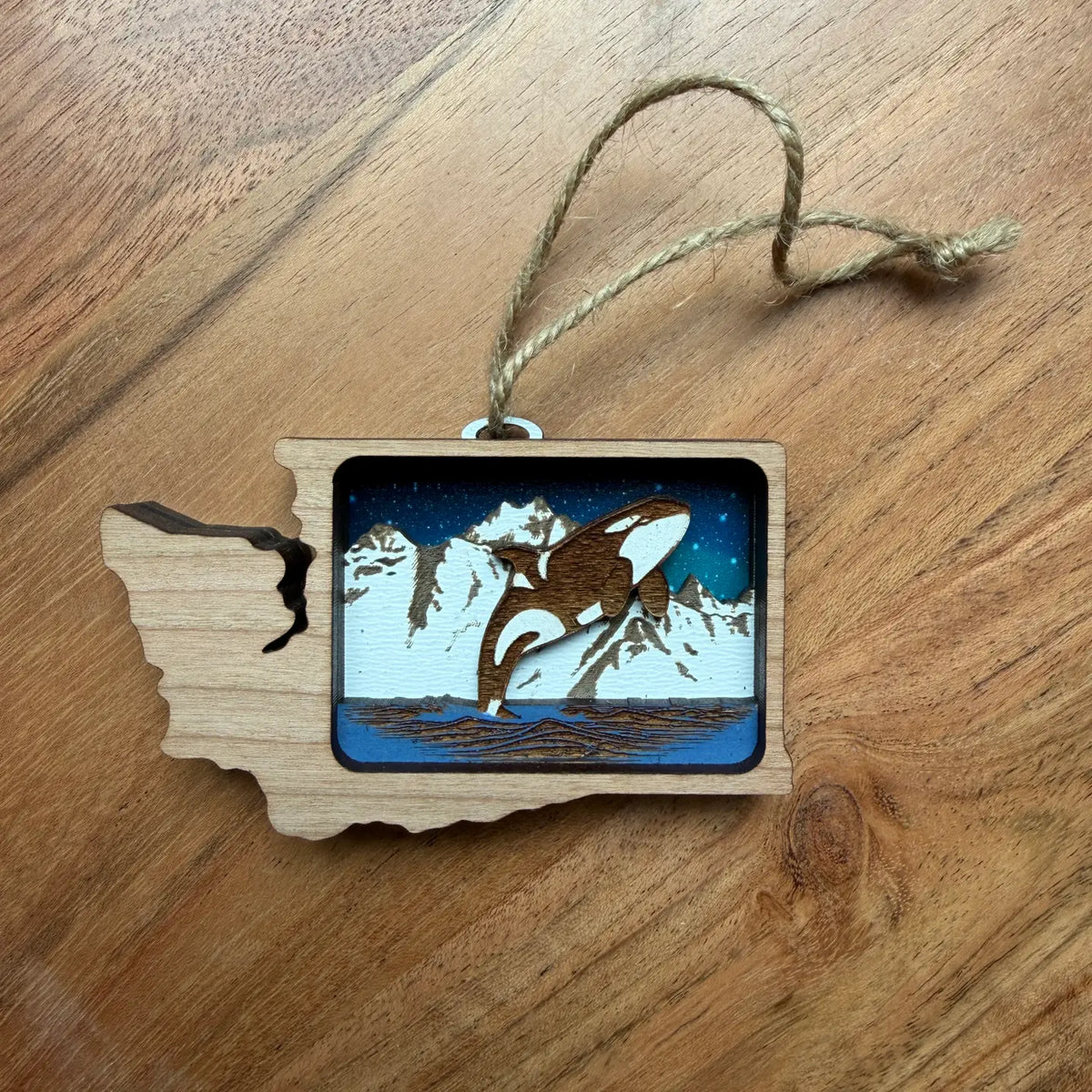 Orca Ornament