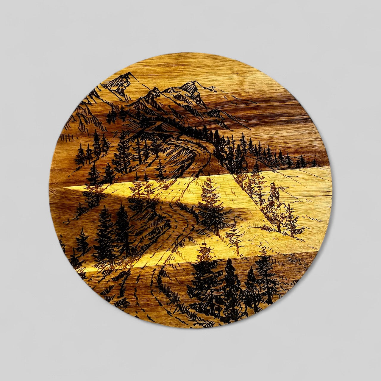 10" Road Less Traveled Lazy Susan