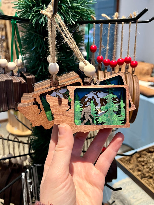 Washington Sasquatch Ornament