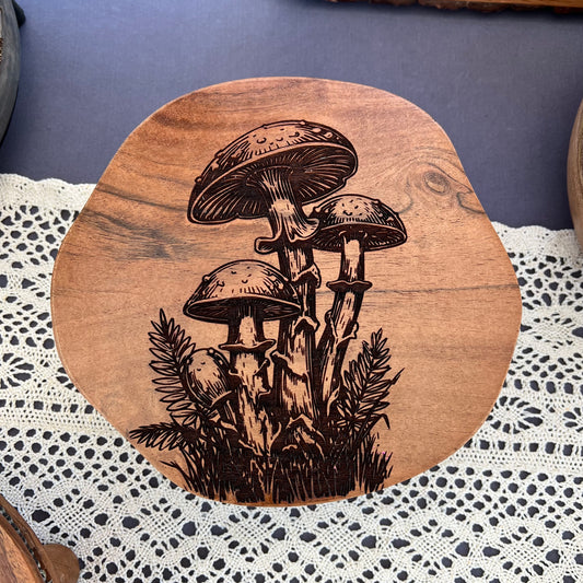 7" Mushroom Trivet