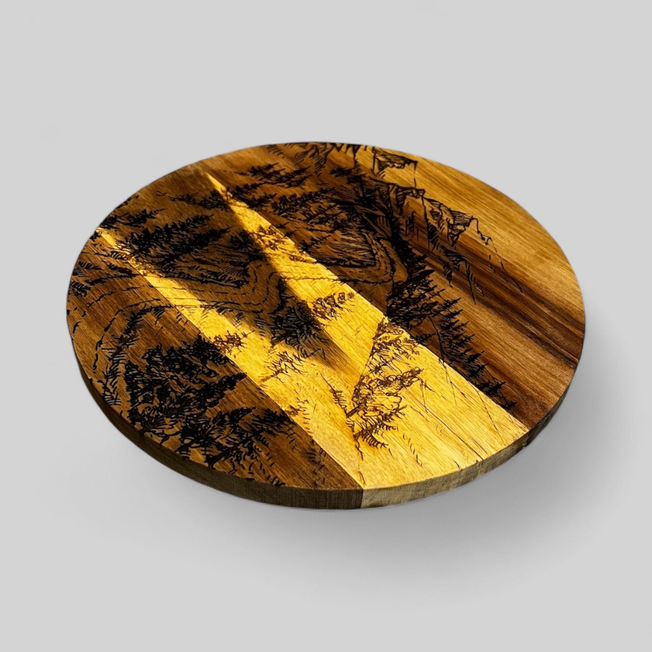 10" Road Less Traveled Lazy Susan