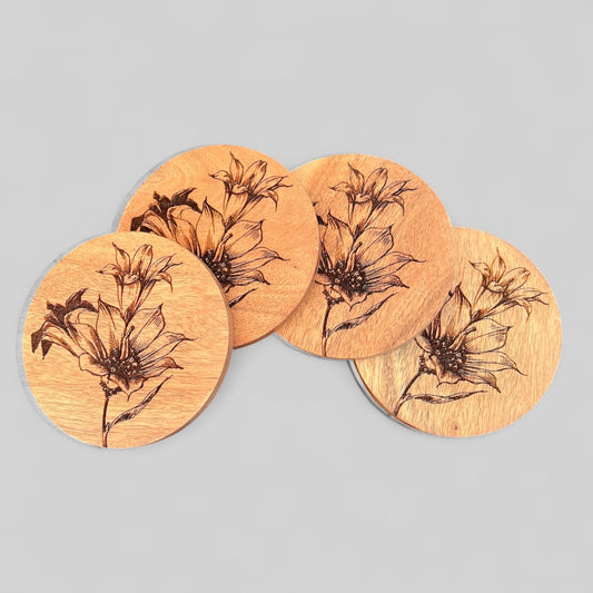 Floral Coaster