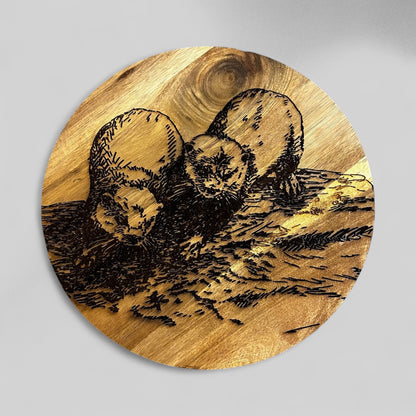 10" Otter Lazy Susan