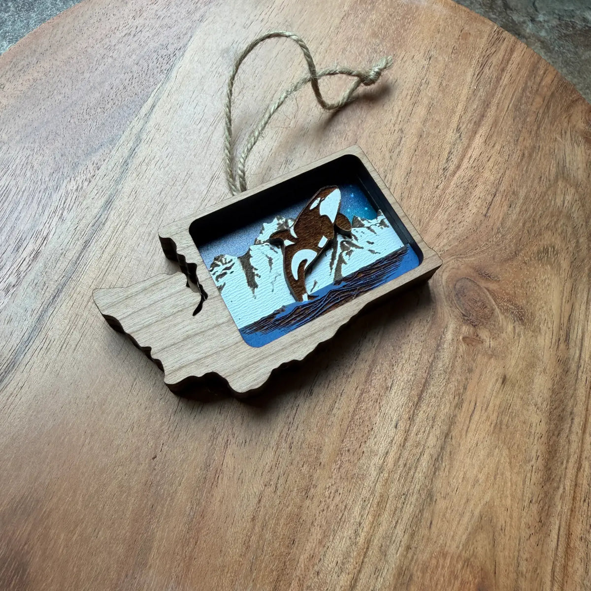 Orca Ornament