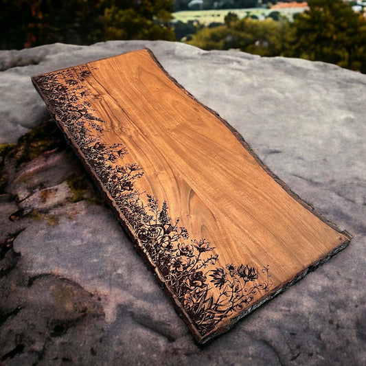 Live Edge Charcuterie Board