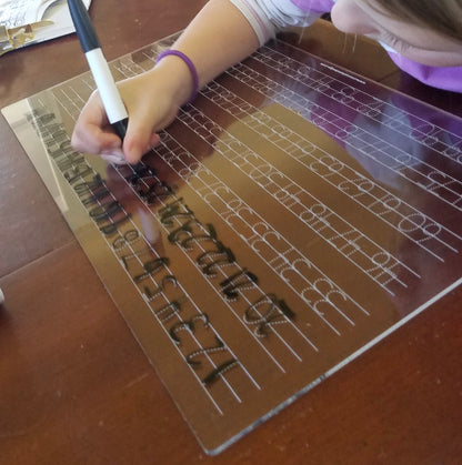 World Map Dry Erase Board