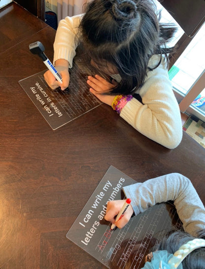 Sight Words Dry Erase Board