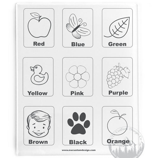 Colors Dry Erase Board