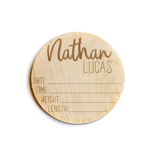 Newborn Announcement Sign
