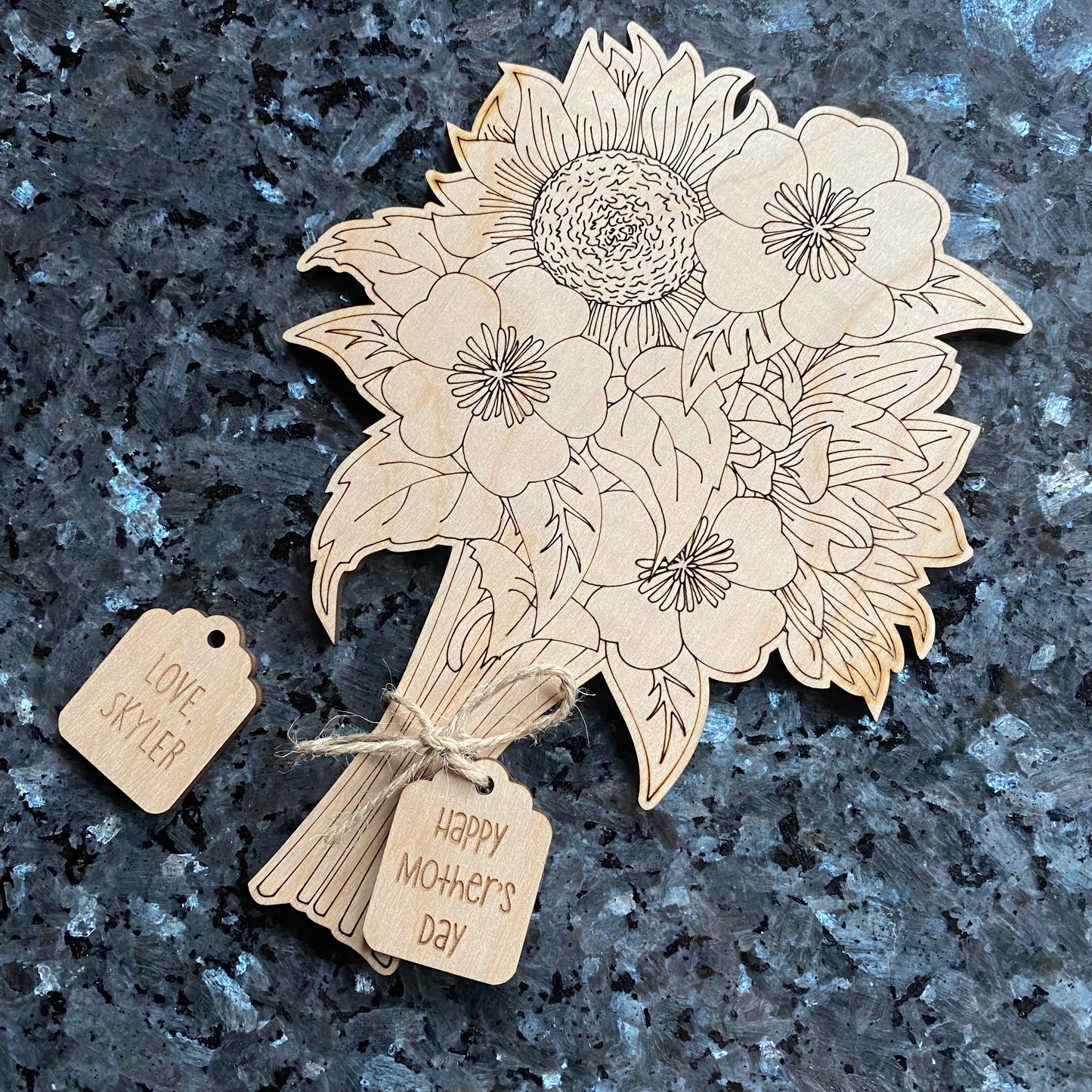 Mother’s Day Wood Bouquet