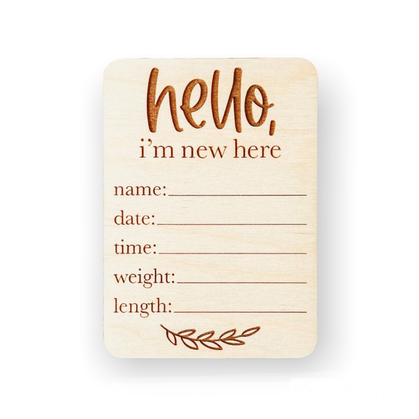 I'm New Here Sign