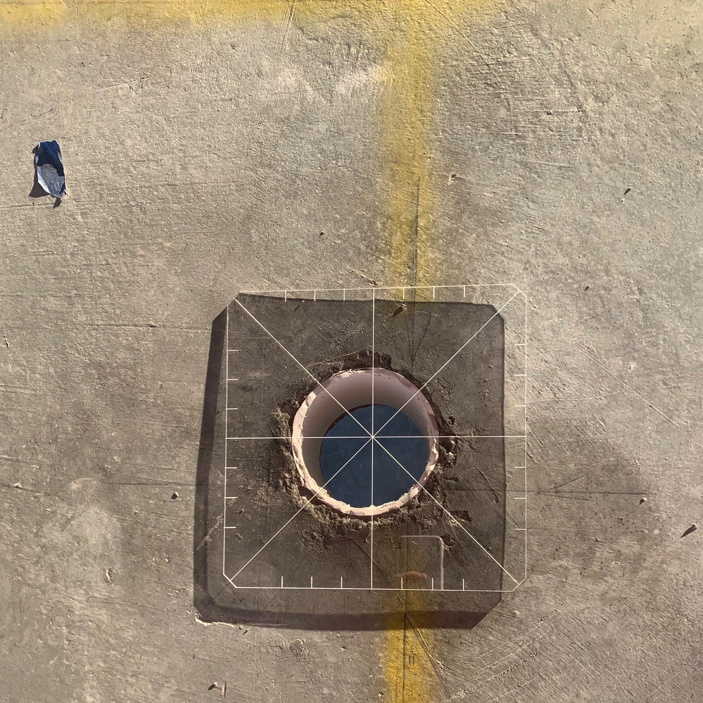 10" Plexiglass Survey Target 2