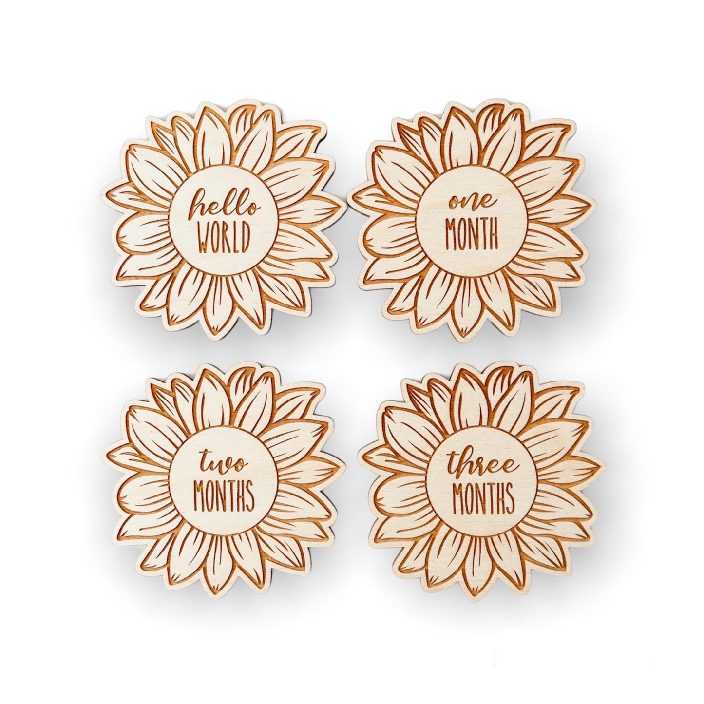 Sunflower Milestone Set