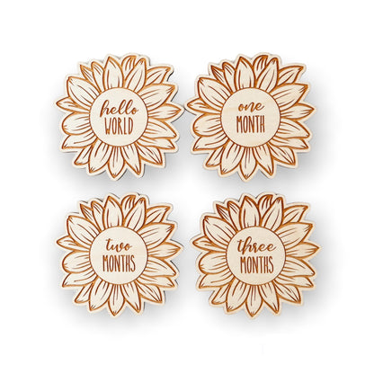 Sunflower Milestone Set
