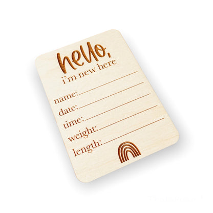 I'm New Here Sign