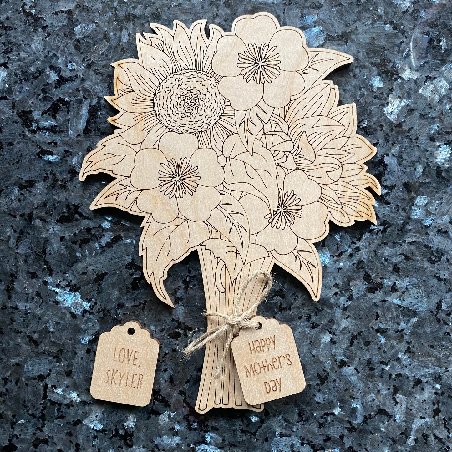 Mother’s Day Wood Bouquet